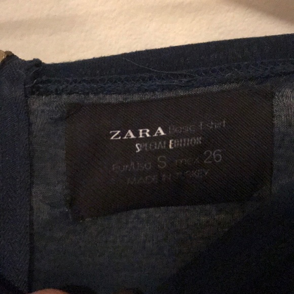 Long sleeve teal shirt - Picture 2 of 4